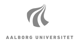 Aalborg University logo grayscale