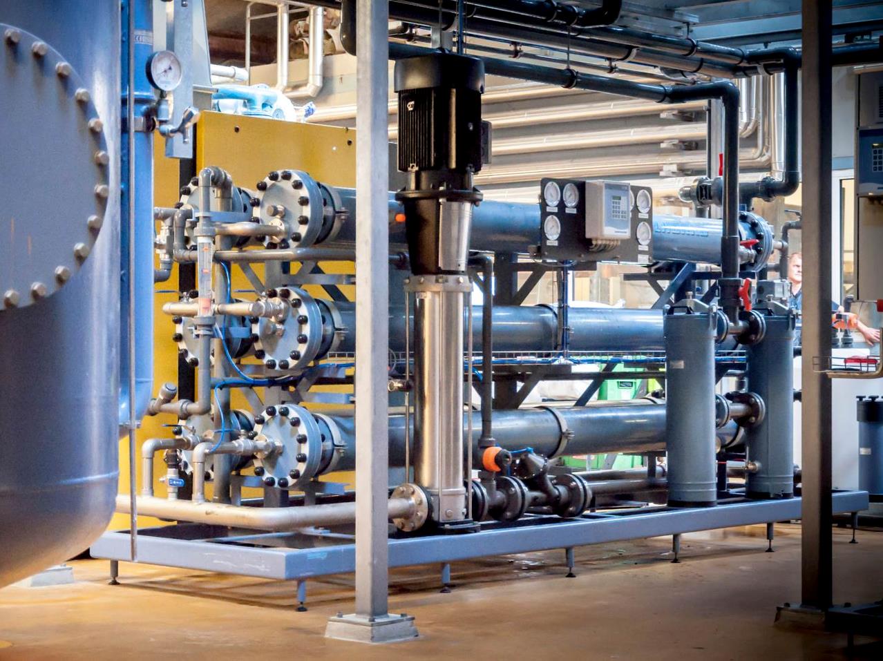 RO-PLUS unit at brewery