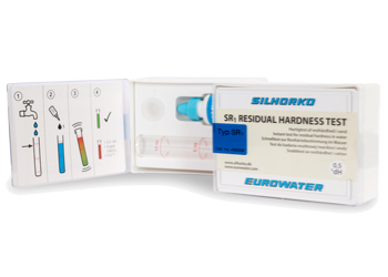 Manual test kit for water softening