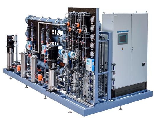 Frame-mounted water treatment solution