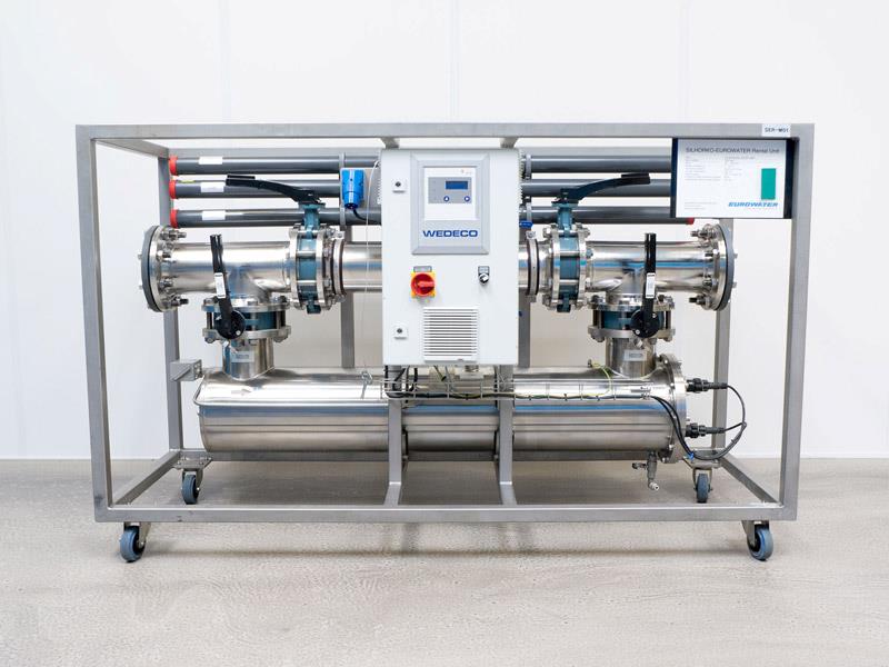 UV disinfection rental unit