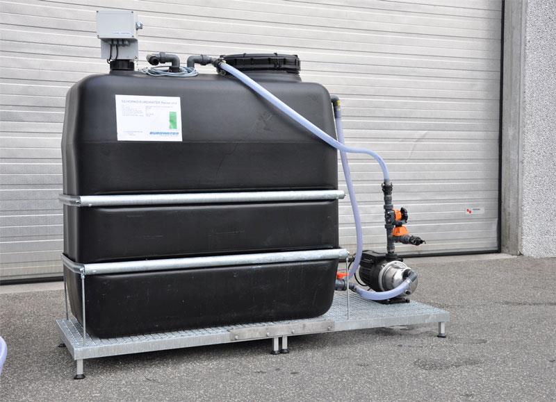 Water tank for rental RO unit