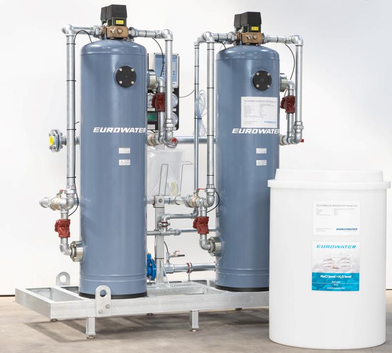 Rental of water softener for industries