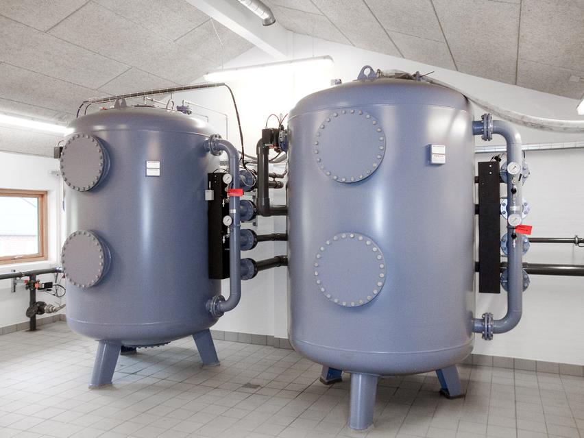 Ulfborg vandværk genbrug af filterskyllevand