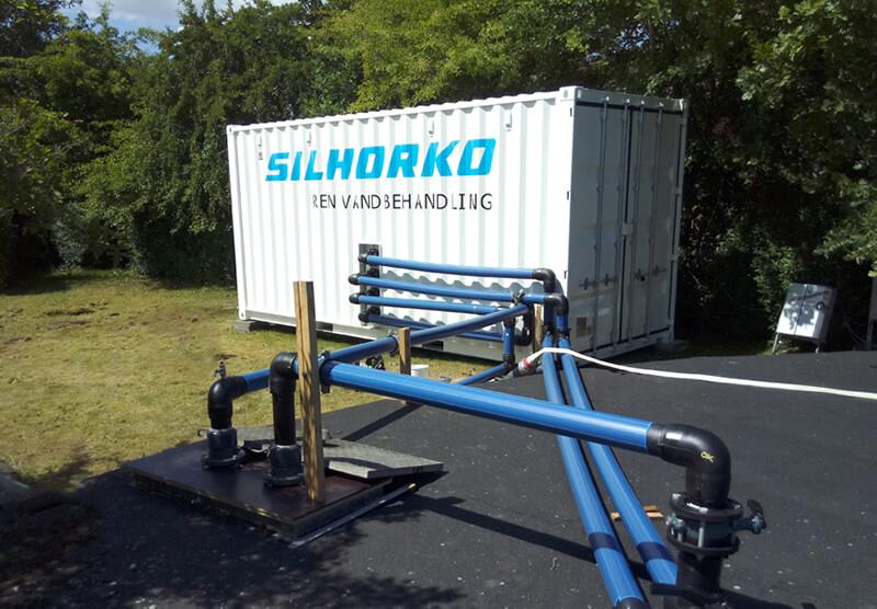 Vandværk i container fra SILHORKO