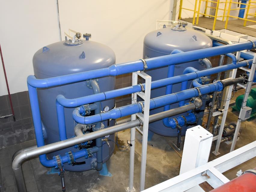 Softening unit before RO